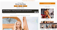Desktop Screenshot of clubninahartley.com
