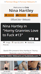 Mobile Screenshot of clubninahartley.com